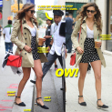 Nina Dobrev Goes Down Curb Left Foot First While Carrying Starbucks!