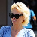 Pamela Anderson Is Today’s Parking Lot Catwalker