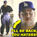 Exclusive - Rob Kardashian Leaves The Gym In LA