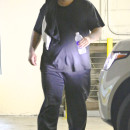 Exclusive - Rob Kardashian Leaves The Gym In LA