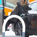 Shy Vanessa Hudgens Getting Gas In Studio City
