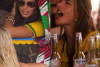 Adriana Lima & Alessandra Ambrosio Watch Brazil vs. Germany