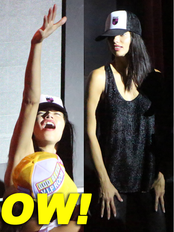 Exclusive... Adriana Lima Likes The Nightlife