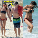 Aida Yespica - Bikini Candids on the Beach in Formentera ADDS---5-12