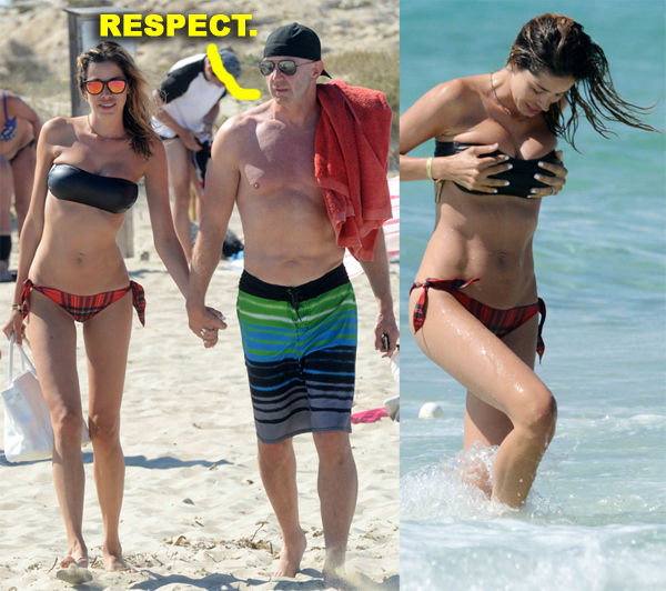 Aida Yespica - Bikini Candids on the Beach in Formentera ADDS---5-12