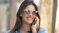 Alessandra Ambrosio Catwalks Around In Bright Red Leggings