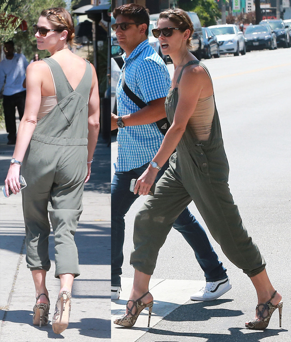 Ashley Greene Meets Some Friends For Lunch
