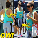 Brooke Burke Shopping At The Malibu Farmers Market