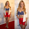 Caitlin O’Connor at BenchWarmer “Stars & Stripes Celebration”