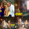 Claudia Romani & Kevin Gleizes Visit Eau Palm Beach Resort and Spa