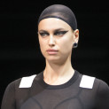 Irina Shayk On The Runway At The Givenchy Fashion Show in Paris
