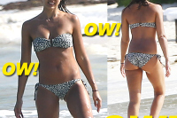 Jessica Alba Shows Off Her Bikini Body In Mexico