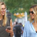 Jessica Hart & Cruises Around NYC With Sister Ashley & Her Lil’ Pup