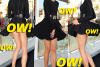 Karolina Kurkova Displays Her Sexy Legs at Giuseppe Zanotti