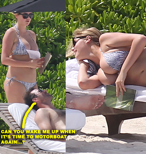 Kate Upton - wearing a bikini at a beach in Mexico adds---3-891721