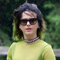 Fashion Crack News: Katy Perry Catwalks Around in a Sheer Green Dress