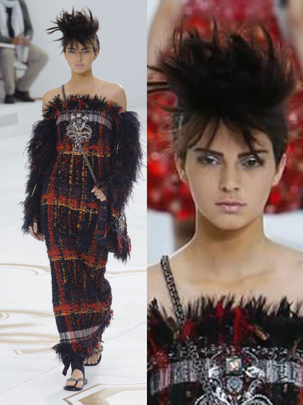 Kendall Jenner Chanel Haute Couture Runway Paris adds---1-128917