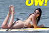 HAMPTONS: Bikini-Clad Kendall Jenner Seen Paddleboarding With A Friend