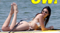 HAMPTONS: Bikini-Clad Kendall Jenner Seen Paddleboarding With A Friend