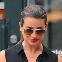 Lea Michele Takes Her Mom Shopping in NYC