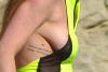 IBIZA: Here’s Lindsay Lohan Showing Off Her Old-Lady Boobs