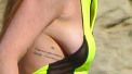 IBIZA: Here’s Lindsay Lohan Showing Off Her Old-Lady Boobs