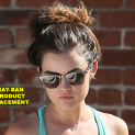 Lucy Hale Is Today’s Parking Lot Catwalker!