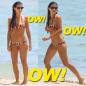 Ludivine Sagna Displays Her Bikini Body In Miami