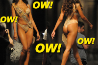Madalina Ghenea Films Bikini Scene For “Youth”