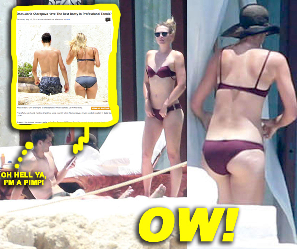 Exclusive... Maria Sharapova & Grigor Dimitrov Relaxing In Cabo