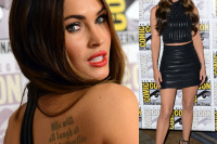 Megan Fox at “TMNT” Panel at Comic-Con in San Diego