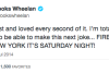 Brooks Wheelan Tweets: “I Was Fired From ‘SNL’!”