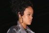 Rihanna Looking Very Serious In West Hollywood