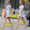 Taylor Swift Makes A Sexy Legs Stop By A Gym In NYC