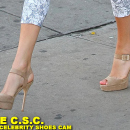 Taylor Swift Steps Out In A White Blouse & Cropped Leggings 2-1982SASA