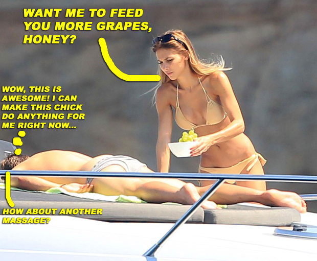 Semi-Exclusive... World Cup Hero Mario Gotze Vacations With Ann-Kathrin Brommel