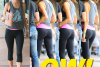 Alessandra Ambrosio Displays Her Tight Booty Workout Pants