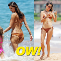 Alessandra Ambrosio & Family Enjoy A Day At The Beach In Maui