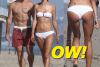 Alessandra Ambrosio And Family Enjoy A Day On The Beach