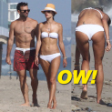 Alessandra Ambrosio And Family Enjoy A Day On The Beach