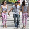 Alessandra Ambrosio & Jamie Mazur Try Out Holding Hands