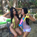 The Howe Twins Spend The Day At The Playboy Mansion