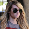 Emma Roberts Is Today’s Parking Lot Catwalker