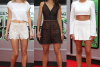 Ginny Gardner, Jordana Brewster, Amber Montana at “TMNT” Premiere