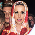 Katy Perry Wearing First-Ever Pepperoni Pizza Tracksuit