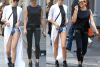 Kendall Jenner & Hailey Baldwin Catwalk Around NYC