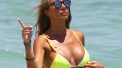 MIAMI: Laura Cremaschi Works Her Bikini Body At The Beach!