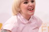 2014 Emmys: (Possibly Pregnant) Lena Dunham Smoking Red Carpet Fashion Crack