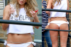 Ola Jordan Does A Calendar Shoot On A London Balcony