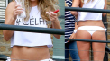 Ola Jordan Does A Calendar Shoot On A London Balcony